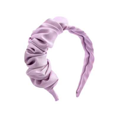 Ruched Side-Ruffle Headband