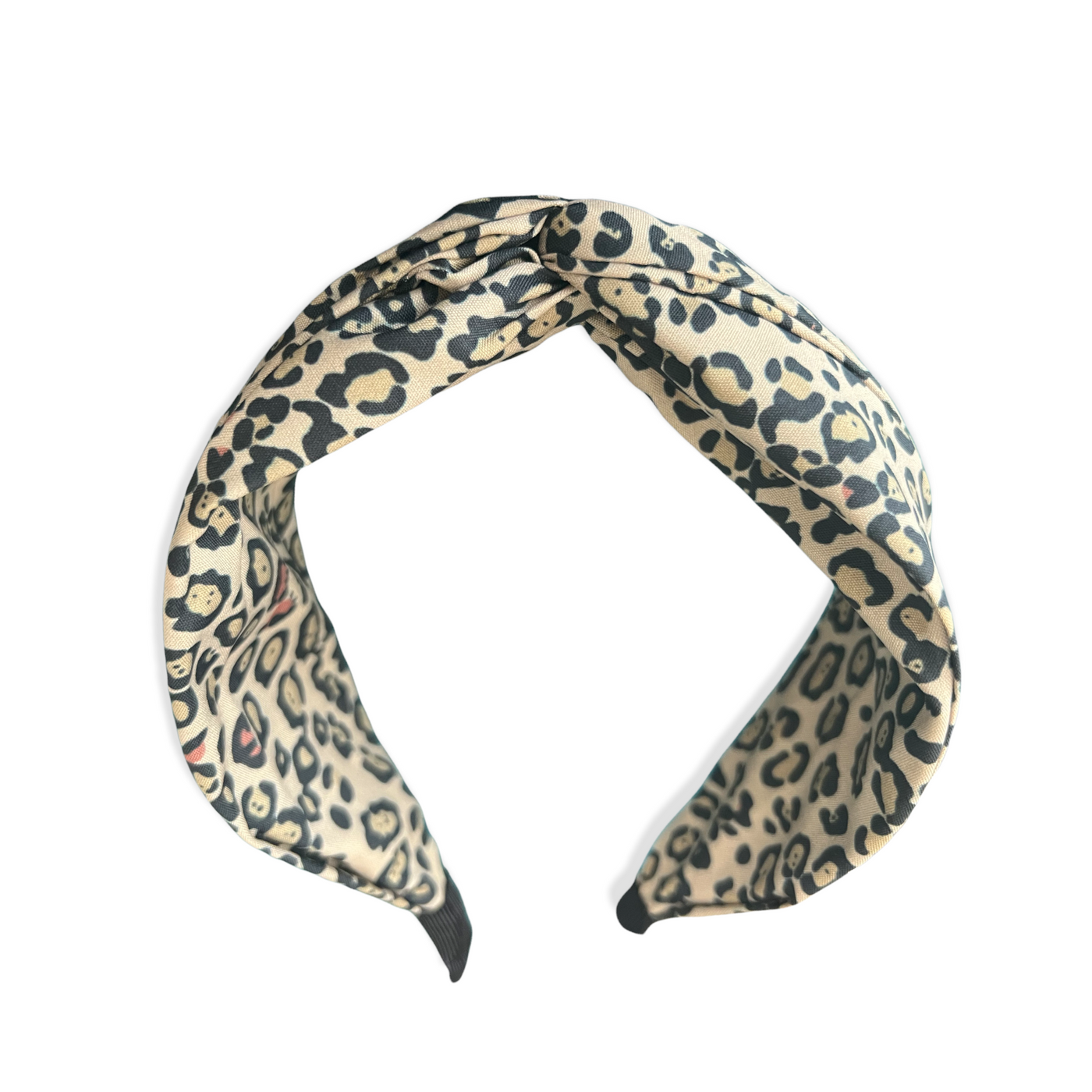 Cheetah Print Cross-Knot Headband