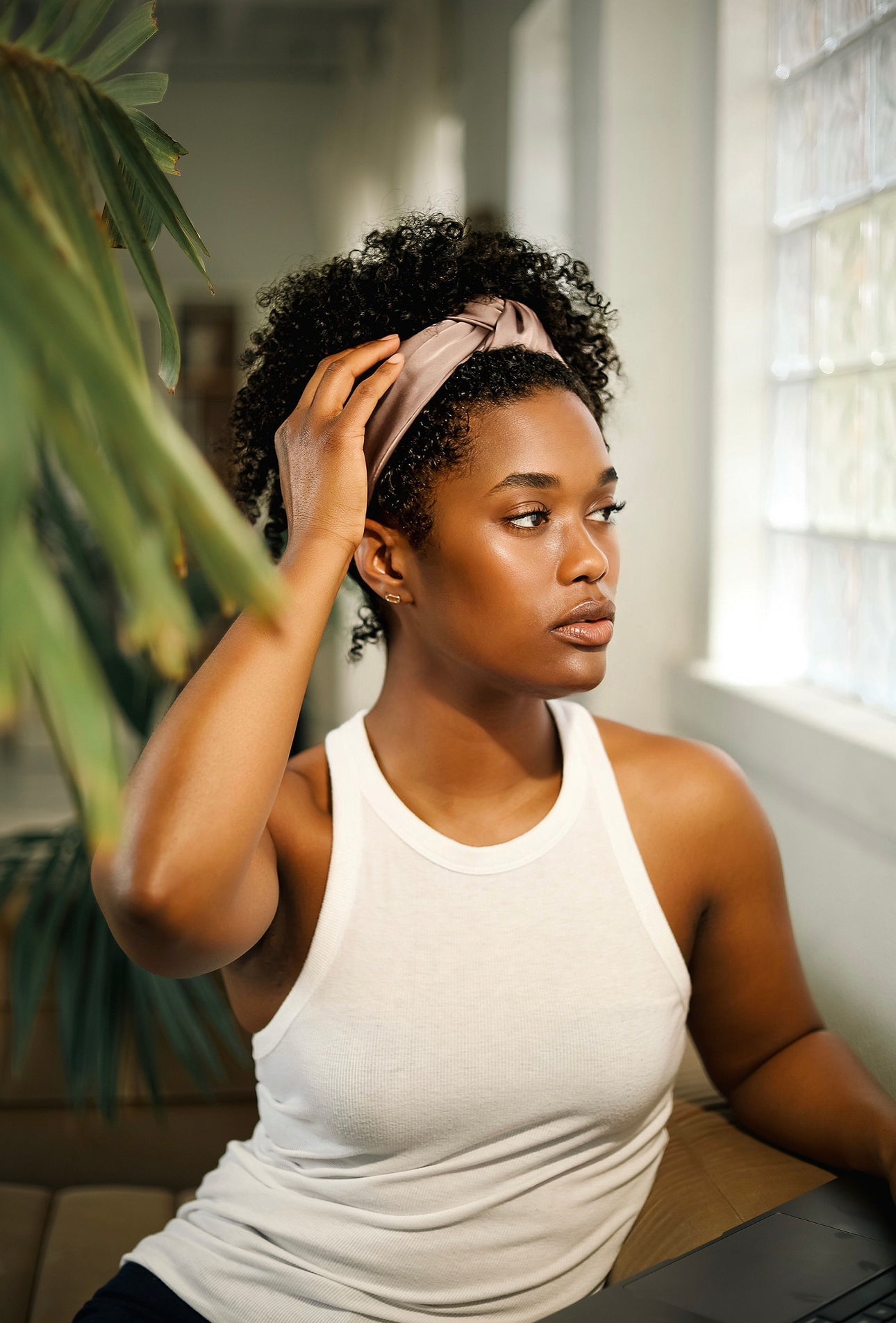 Satin Knotted Headband