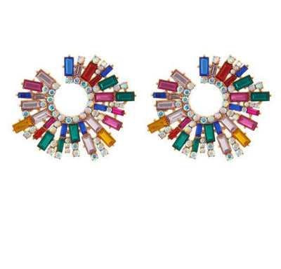 Kaleidoscope Cluster Earrings