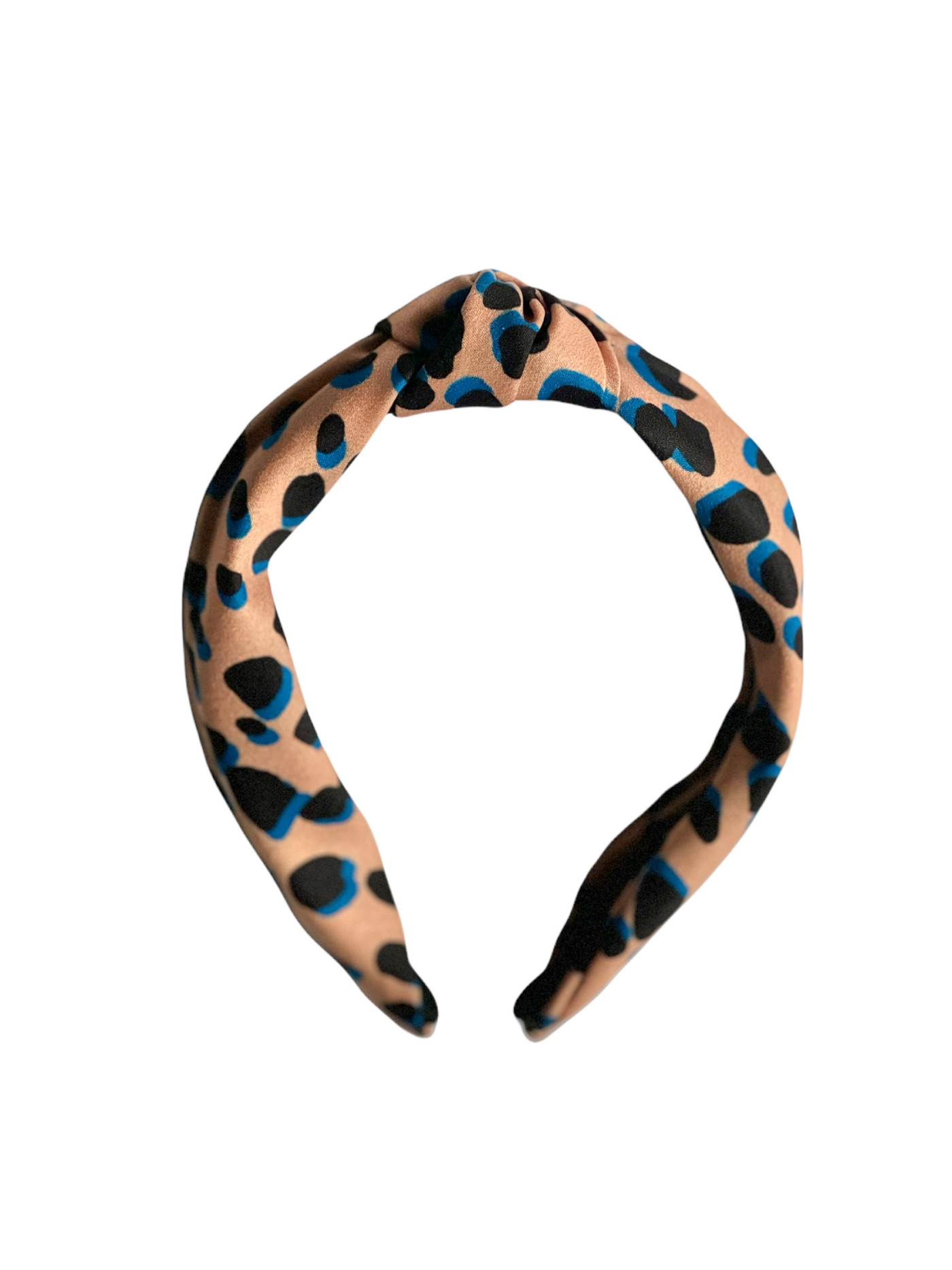 Lively Leopard Print Knotted Headband