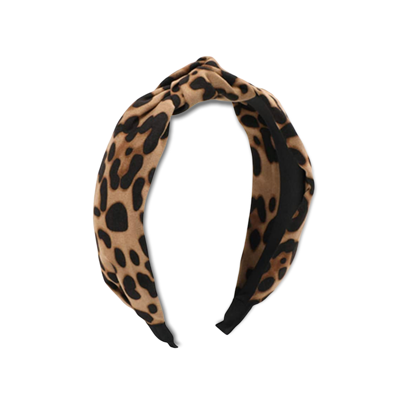 Leopard Print Knotted Headband