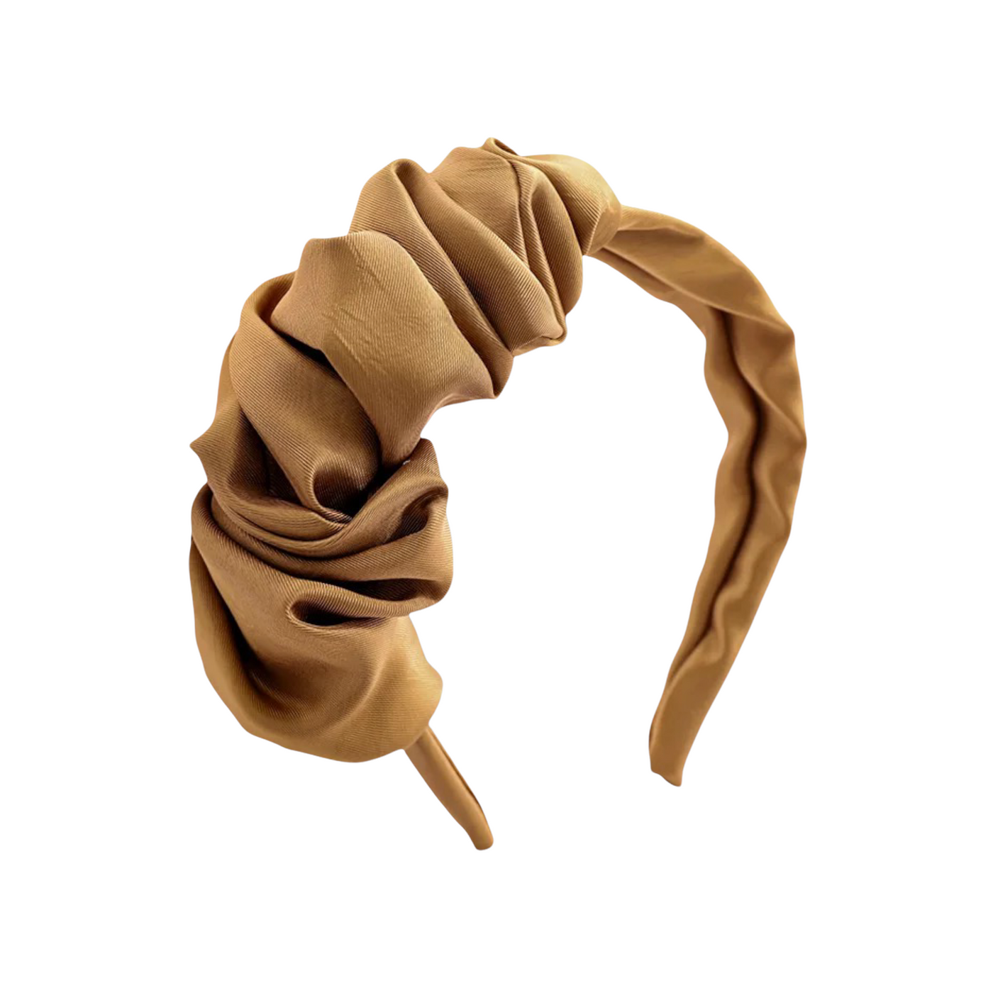 Ruched Side-Ruffle Headband